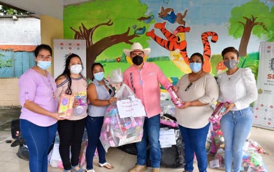 Supervisa SEV obra de rehabilitación escolar que beneficia a más de 70 niñas y niños de Tuxtilla