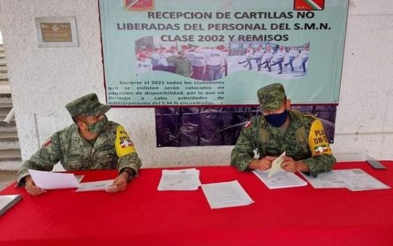 En Minatitlán inicia el proceso para la entrega de cartilla militar