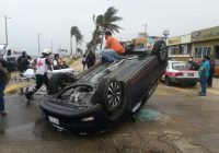 FUERTE ACCIDENTE Y VOLCADURA