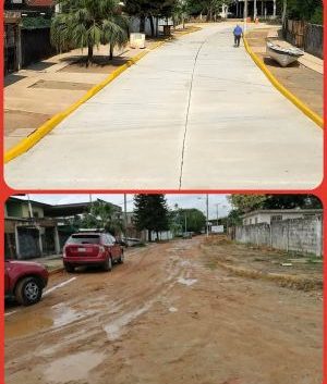 EL AYUNTAMIENTO DE MINATITLAN SIGUE TRABAJANDO CON MEJORES OBRAS