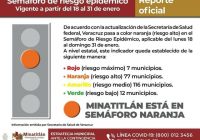 Minatitlán, en Fase Naranja por COVID-19