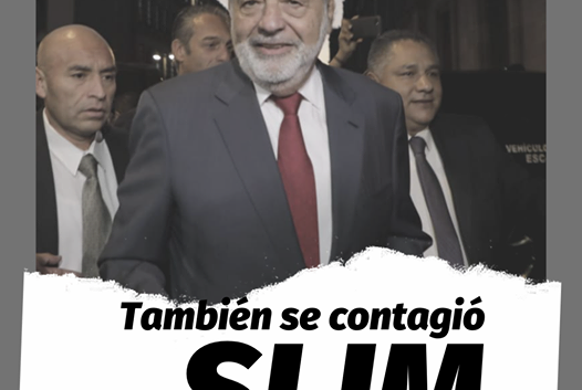 CARLOS SLIM PADECE COVID-19 CON SÍNTOMAS MENORES CARLOS SLIM PADECE COVID-19 CON SÍNTOMAS MENORES