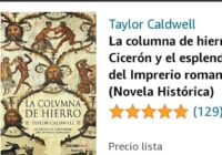 Fragmento del libro columnas de hierro de Marco Tulio cicerón