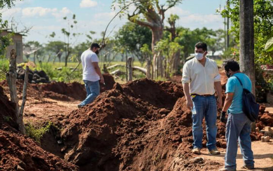 ACAYUCAN: Recorre obras en Corral Nuevo el alcalde Cuitláhuac Condado y agradece la confianza de los habitantes.