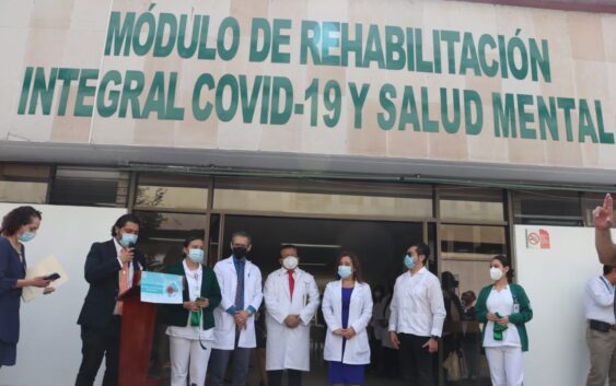 INAUGURA IMSS EN VERACRUZ SUR SU PRIMER MÓDULO DE REHABILITACIÓN INTEGRAL POST COVID-19