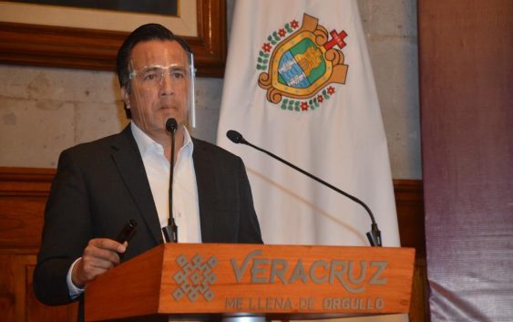 Este lunes en Veracruz, junto con el Gob. Cuitláhuac García Jiménez, recibimos al Secretario Ejecutivo del Sistema Nacional de Seguridad Pública, Leonel Cota