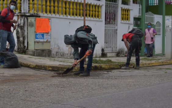 AYUNTAMIENTO DE COSOLEACAQUE CONTINÚA DANDO TRABAJO CON EL PROGRAMA “EMPLEO TEMPORAL”