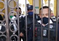 “Atrincherados” Policías en palacio de Orizaba ante operativo sorpresa