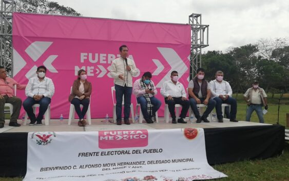 Fuerza por México realiza importante evento en Cosamaloapan, cabecera del distrito electoral federal XVII