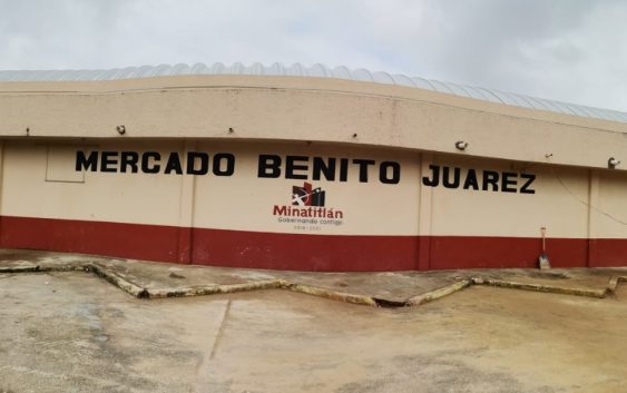 Avanza la rehabilitación del Mercado Benito Juárez por parte del H. Ayuntamiento de Minatitlán