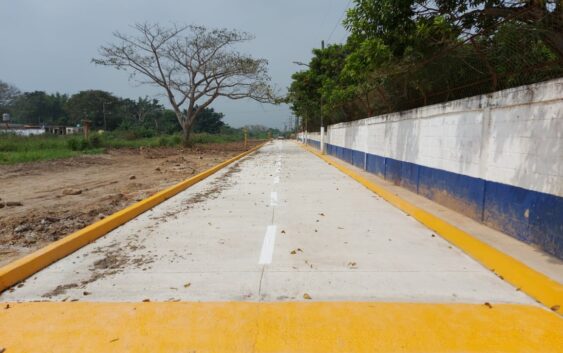 Concluye Ayuntamiento 2da. Etapa de la pavimentación de calle Nanahuatzin.