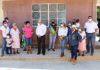 Realiza Alcalde entrega de pavimentación en callejón Moctezuma