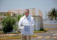 Inaugura Morelli planta de tratamiento de agua residual de la Carranza en Boca del Río