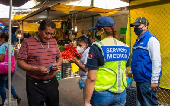 Mantendrán autoridades municipales aplicación de protocolos sanitarios ante el COVID19 en zonas de alta afluencia ciudadana