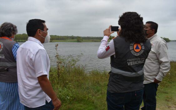 Supervisa Gobierno Municipal y Secretaría de Protección Civil puntos de riesgo de la zona del río Tonalá