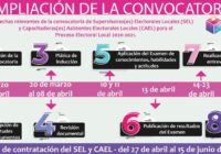 Se amplía la vigencia de la Convocatoria para Supervisores/as Electorales Locales y Capacitadores/as Asistentes Electorales Locales del OPLE Veracruz