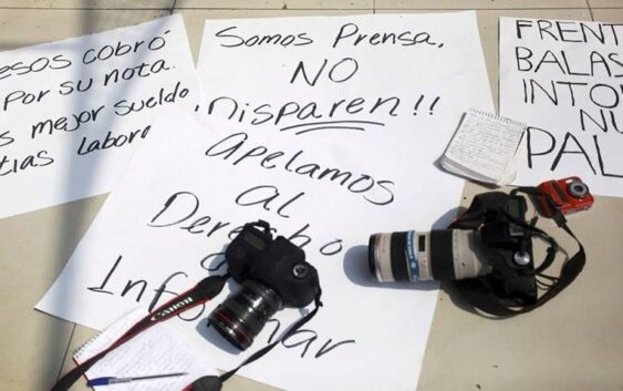 En lo que va del año, 30 periodistas amenazados