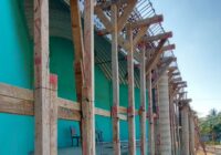 Avanza construcción de domo comunitario en Nuevo Carrizales
