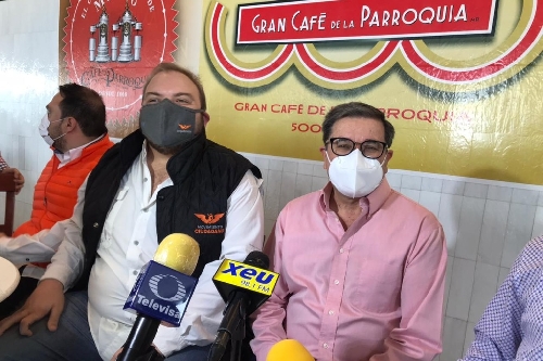 Ángel Deschamps candidato de MC por alcaldía de Boca del Río.