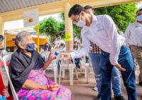 En Acayucan ha dado inicio la vacunación contra el COVID-19 para los adultos mayores de 60 años de todo el municipio