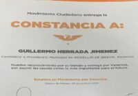 Guillermo Herrada es el candidato de Movimiento Ciudadano a la alcaldía de Medellín de Bravo.