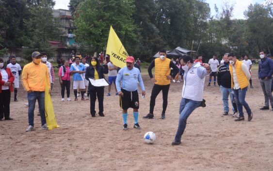 Impulsaremos el deporte, porque la mejor política de salud es la prevención: Américo Zúñiga