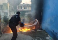 Sofoca Policía Estatal incendio en vivienda de Cosoleacaque