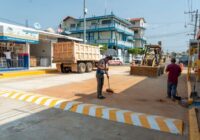 Se ha concluido los trabajos de rehabilitación en la calle Porfirio Díaz en el barrio Zapotal