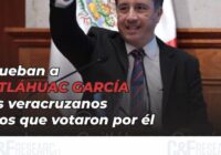 Aprueban a Cuitláhuac García más veracruzanos de los que votaron por él