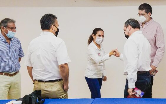 Reconocen empresarios intervención de Tania Cruz Santos en seguridad