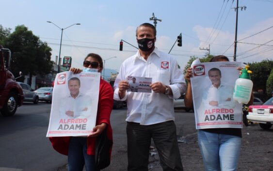 Alfredo Adame inicia campaña pese a controversias; pide no vender el voto