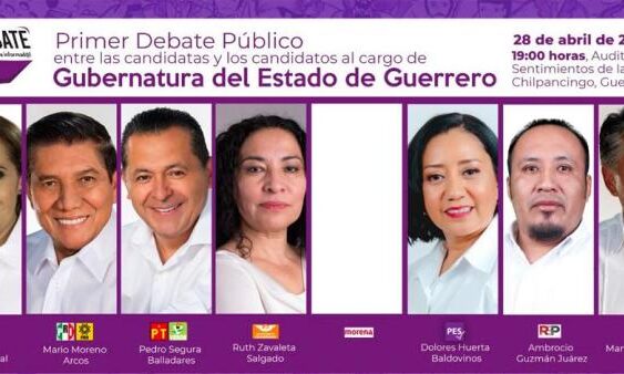 Alistan debate de candidatos en Guerrero… pero sin Félix Salgado