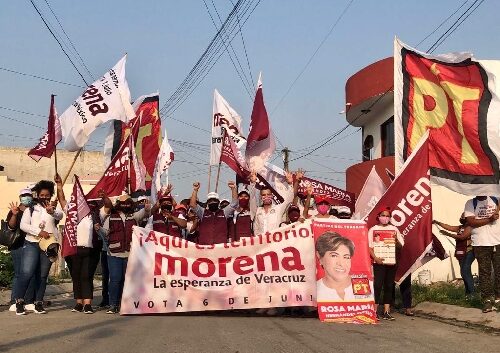 Exhorta Rosa María Hernández a revolución electoral el 6 de junio