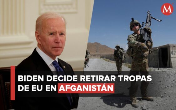 Biden anuncia retiro de tropas de EU en Afganistán, tras 20 años de ocupación