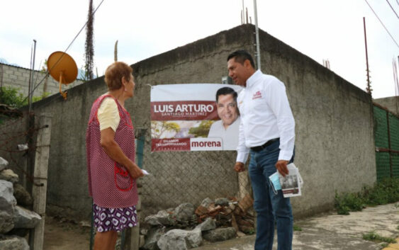 Priorizará Luis Arturo Santiago Martínez la distribución del agua