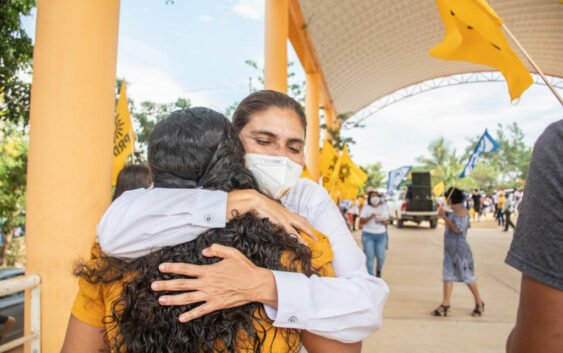 Cada día con mayor aceptación, Wilka Ache Terui recorre el distrito 27