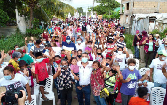 Habitantes de la Francisco Villa, Ampliación Fertimex y Héroe de Nacozari comprometen su voto hacia Morena