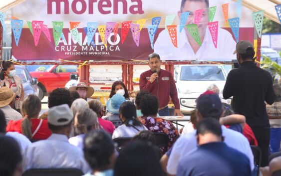 Con Amado Cruz estamos de corazón y lo llevaremos cueste lo que cueste a la presidencia municipal: colonos