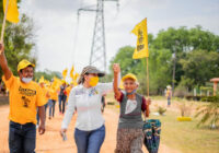 Paloma es respalda por la ciudadanía de Acayucan