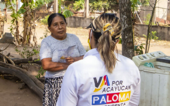 Vamos a seguir caminando, invitando y también escuchando a la ciudadanía porque este proyecto es de la gente: Paloma