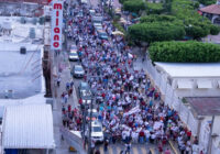 La sociedad civil salió a las calles y manifestó su apoyo incondicional a la candidata Deisy Juan Antonio