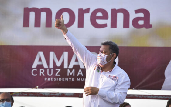 ¡Ya ganamos esta elección y lo vamos a demostrar este 6 de junio!: Amado Cruz Malpica