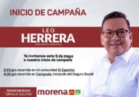 Arranca campaña de Leonel Herrera en Úrsulo Galván