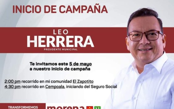 Arranca campaña de Leonel Herrera en Úrsulo Galván