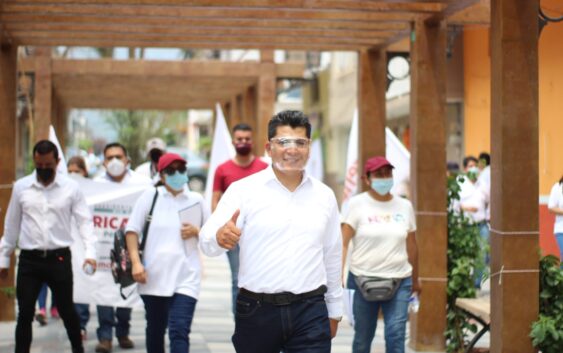 Ratifica Ricardo Pérez García su compromiso de generar un verdadero cambio para Río Blanco