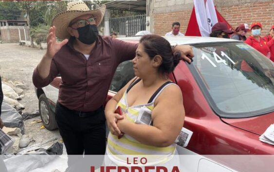 Continúa recorrido de Leo Herrera en busca de la transformación de Úrsulo Galván