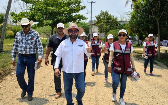 Sector agrícola, jamás volverá a ser olvidado: Sergio Guzmán Ricárdez