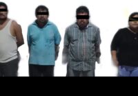 Detienen SSP y Guardia Nacional a cuatro presuntos integrantes de banda delictiva, en Coatzacoalcos