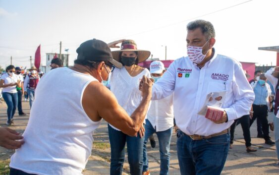 Refrendan colonos lealtad a Amado Cruz Malpica y aseguran que la esperanza sigue avanzando