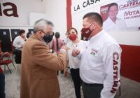 Abogados postulantes se manifiestan a favor de Víctor Castelán